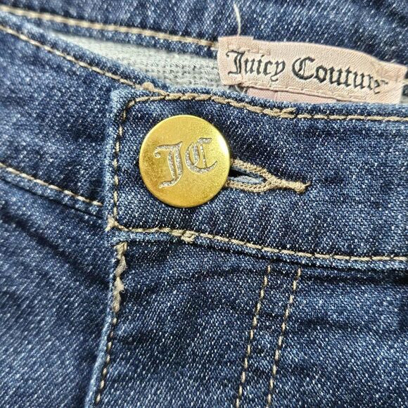 Juicy Couture Womens size 8 Jegging Stretch Mid Rise Medium Wash - Picture 8 of 8